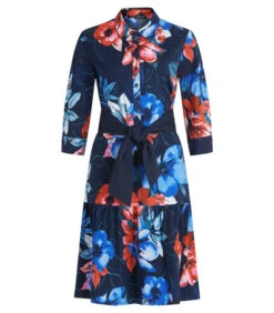 Betty Barclay Overhemdjurk 3/4e-mouwen -Dames Outfits Winkel a187e807fc624128b23ae15043b759fc