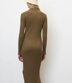 Marc O'Polo Ribgebreide Jurk Met Polokraag -Dames Outfits Winkel a2ed6a9324e04c0599dc6e8875cf7c19
