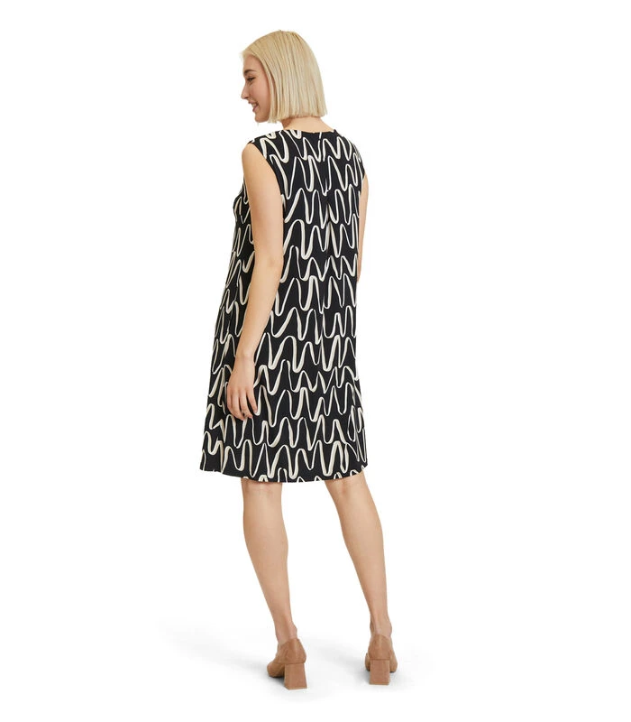 Betty Barclay Jersey Jurk Met Print 2 Betty Barclay Jersey Jurk Met Print - Afbeelding 2