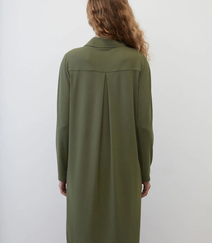 Marc O'Polo Jersey Jurk Met Knoopsluiting 3 Marc O'Polo Jersey Jurk Met Knoopsluiting - Afbeelding 3