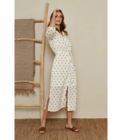 Tuniekjurk Met Ecru En Beige -Dames Outfits Winkel a75e1bdfdb6f4edbab5daa328aefb43a