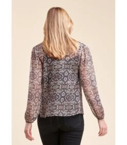 Voldoende Top Met Bloemrijke Print In Polyester Sluier -Dames Outfits Winkel a796b24095ee4ffdba82b8d2a7ee9e4d