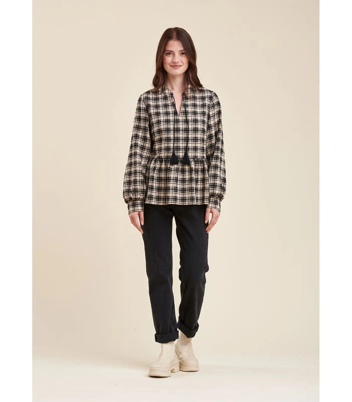 Geruite Top 2 Geruite Top - Afbeelding 2