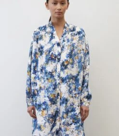 Marc O'Polo Knielange Jurk Met Print Relaxed
