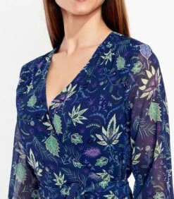 Lange Vloeiende Jurk Bedrukte Sluier MALADA -Dames Outfits Winkel afd0a4cc0dce4ff99f0d5048e124b960