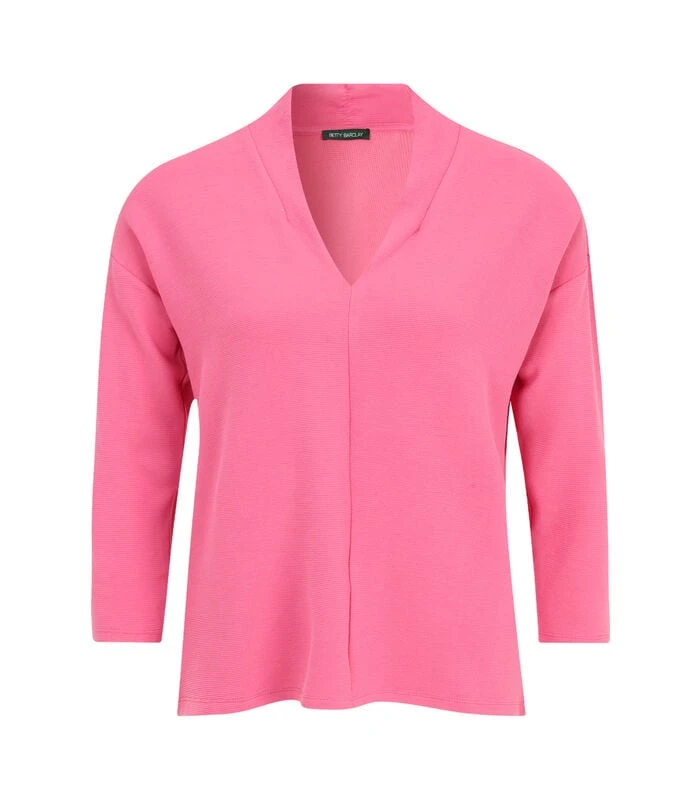 Betty Barclay Casual Shirt Met Hoge Kraag 3 Betty Barclay Casual Shirt Met Hoge Kraag - Afbeelding 3