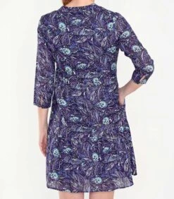 Bedrukte Vliegende Katoenen Jurk MIYAMA -Dames Outfits Winkel b549f23489754767ac878dc77f77707e