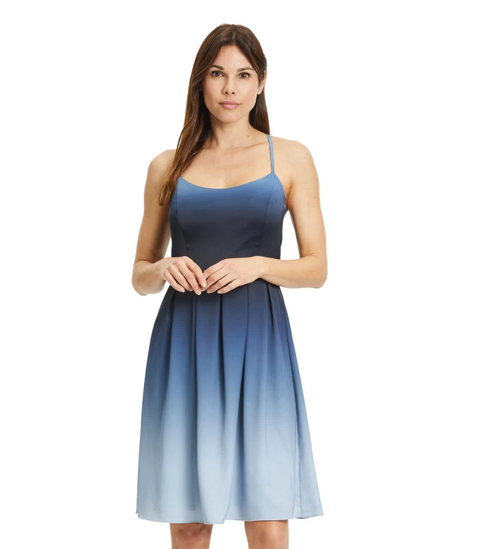 Vera Mont Cocktailjurk Met Kleurverloop 1 Vera Mont Cocktailjurk Met Kleurverloop