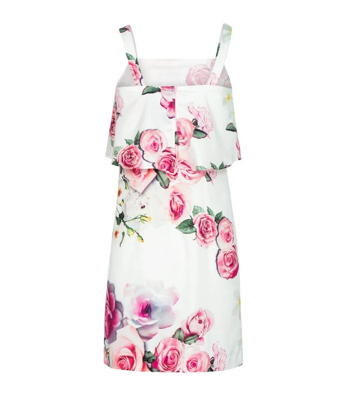 Jurk Van Elastische Stof Met Bloemmotief ANGEL 2 Jurk Van Elastische Stof Met Bloemmotief ANGEL - Afbeelding 2
