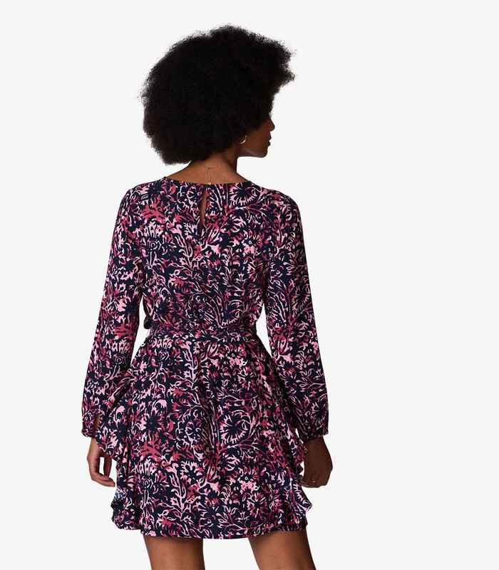 OXBOW Gecentreerde Bedrukte Jurk O1DEVA 2 OXBOW Gecentreerde Bedrukte Jurk O1DEVA - Afbeelding 2