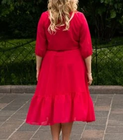 GERARDA Uitlopende Chiffon Formele Jurk -Dames Outfits Winkel bc99a77dcab340a2b6721ce6dc2fa655