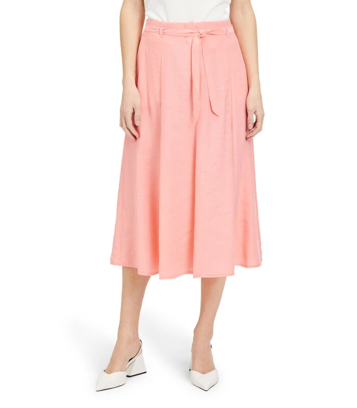 Betty Barclay Rok In A-lijn Met Bindceintuur 1 Betty Barclay Rok In A-lijn Met Bindceintuur