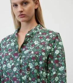 Marc O'Polo Jurk Met Print En Volumineuze Mouwen -Dames Outfits Winkel c20dcd683c424472bf36ea77beb8f6c1