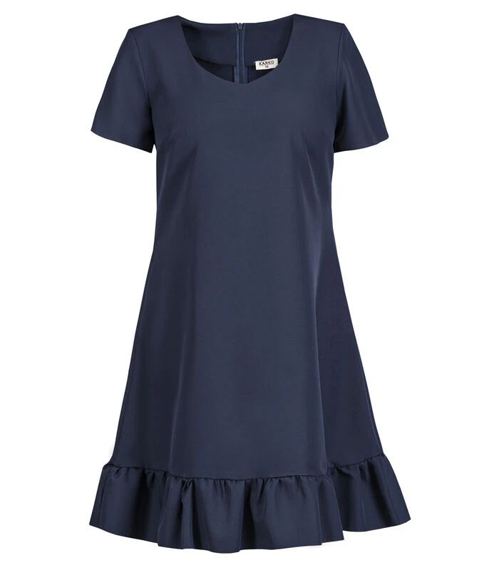 Jurk MASZA Trapeziumvormige Volant 4 Jurk MASZA Trapeziumvormige Volant - Afbeelding 4