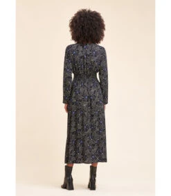 Lange Overslagjurk Van Milieuvriendelijke Ecovero™-viscose, Met Print -Dames Outfits Winkel c484f966eed64a608ae7cfa81e60b896