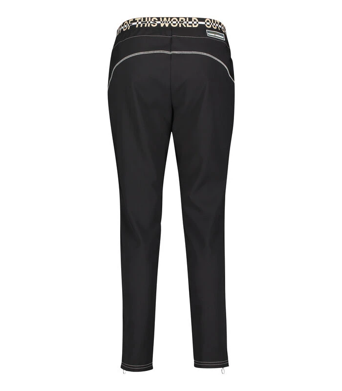 Betty Barclay Stretchbroek Met Elastische Band 4 Betty Barclay Stretchbroek Met Elastische Band - Afbeelding 4