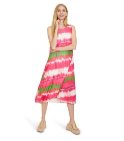 CARTOON Plisséjurk Zonder Mouw