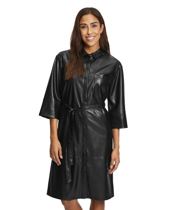 Vera Mont Overhemdjurk Met Riem 1 Vera Mont Overhemdjurk Met Riem