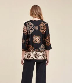 Tuniek Met Technische Print -Dames Outfits Winkel c935352cccd2483eaa88a7fe8404ff1f