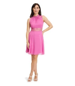 Vera Mont Cocktailjurk Met Kanten Inzet -Dames Outfits Winkel ca431eb631204215acd4ec3f2f490712