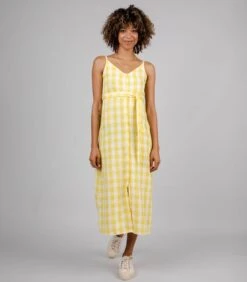 Brava Fabrics Jurk - Geel
