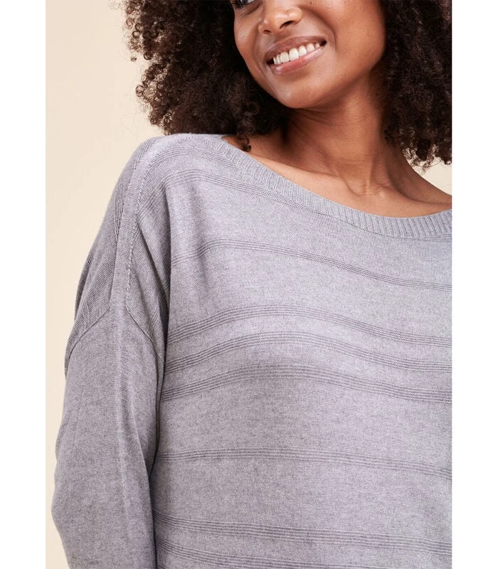 Jurk Van Dun En Soepelvallende Tricot 4 Jurk Van Dun En Soepelvallende Tricot - Afbeelding 4