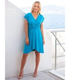 GRAZIELLA Vloeiende Wikkeljurk 5 GRAZIELLA Vloeiende Wikkeljurk -Dames Outfits Winkel d363ffac61494a178066d2ffcffa3201