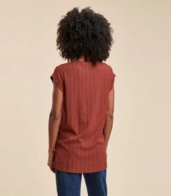 Gestreepte Jersey Tuniek -Dames Outfits Winkel d4d5f777599642fa919b697725502ce1