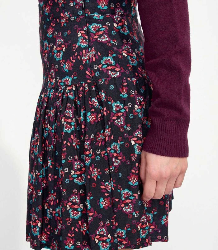 Bedrukte Vloeibare Korte Rok PATNA 4 Bedrukte Vloeibare Korte Rok PATNA - Afbeelding 4