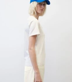 Marc O'Polo T-shirt Met Ronde Hals Loose -Dames Outfits Winkel da31777da9274f0da5b19d7cc8ad1162