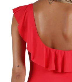 1-delig Zwempak Met Ruches 9 1-delig Zwempak Met Ruches -Dames Outfits Winkel dadc5dafb8d349bea5fe725a7f910ed8