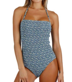 Strapless Zwempak Uit één Stuk Daisy