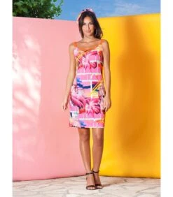 Vloeibare Jersey Jurk FLORIDA -Dames Outfits Winkel dbc2244055aa4b0a88dc6d4e8cef2fa6