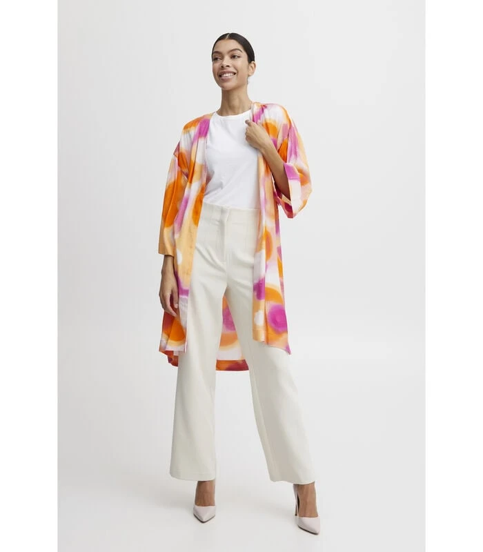B.young Vrouwen Kimono Jurk Imala 5 B.young Vrouwen Kimono Jurk Imala - Afbeelding 5