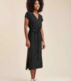 Gestreepte Jersey Midi-jurk 7 Gestreepte Jersey Midi-jurk -Dames Outfits Winkel dcba1fb34a464c2dad488dc035756d08