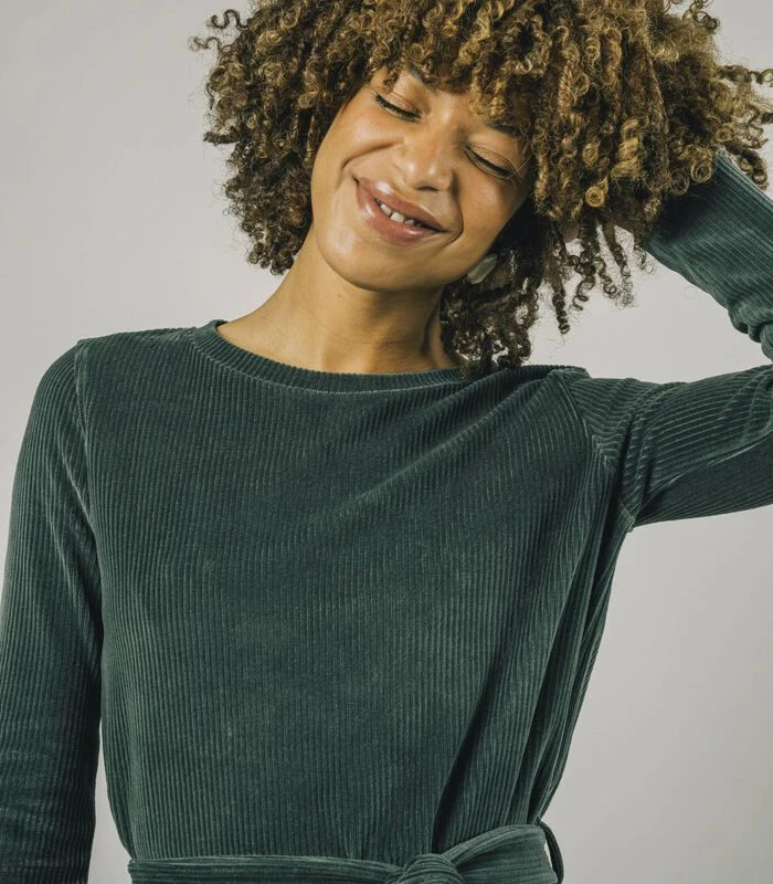 Brava Fabrics Jurk - Groen 2 Brava Fabrics Jurk - Groen - Afbeelding 2