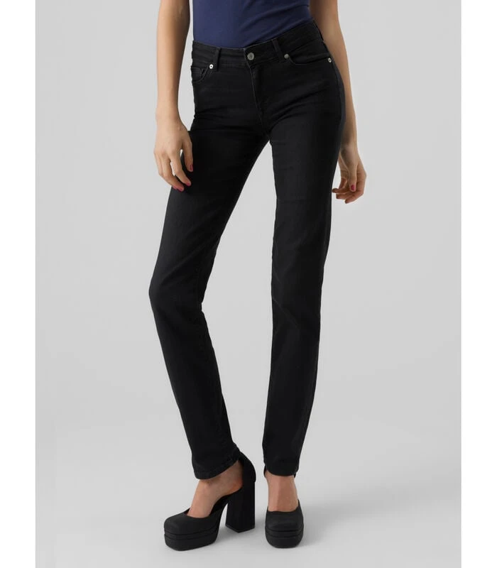 Vero Moda Jeans Vrouw Daf MR Straight DO104 5 Vero Moda Jeans Vrouw Daf MR Straight DO104 - Afbeelding 5