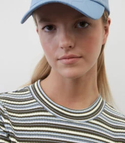 Gestreepte Jersey Jurk Slim 9 Gestreepte Jersey Jurk Slim -Dames Outfits Winkel e0b644ab680141328c8fee3827e85934