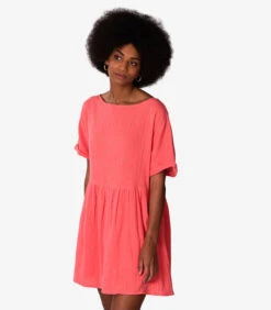 OXBOW Bedrukte Korte Jurk O1DAKOTA