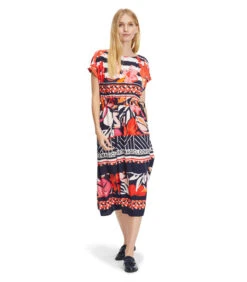Betty Barclay Maxi-jurk Korte Mouwen