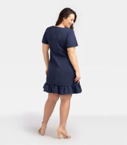 Jurk MASZA Trapeziumvormige Volant 7 Jurk MASZA Trapeziumvormige Volant -Dames Outfits Winkel e83f30a04efb4ee083da01886325b00c