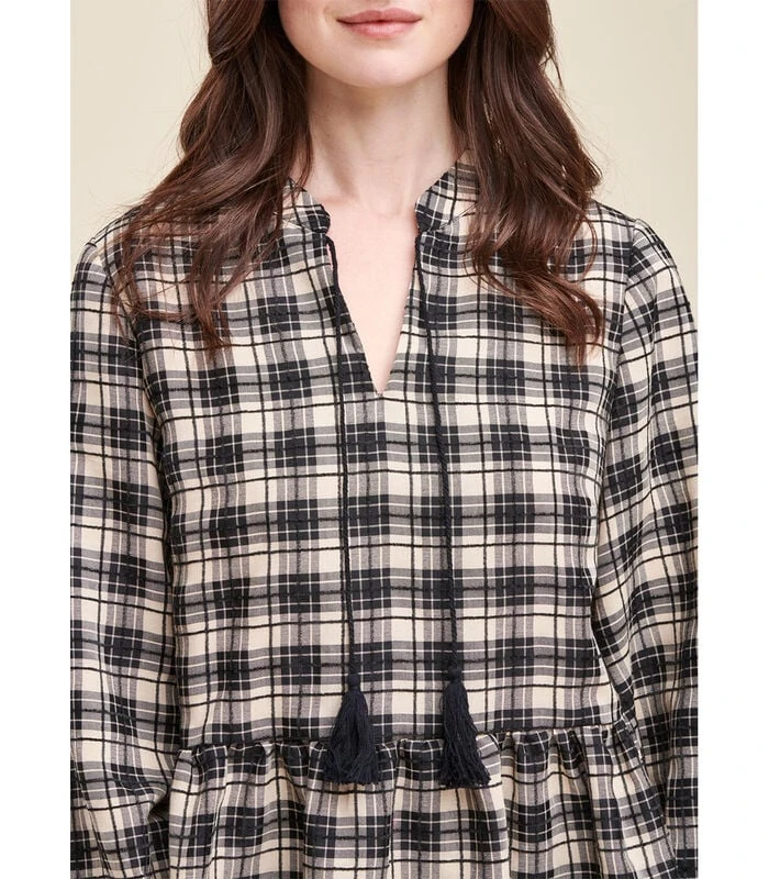 Geruite Top 4 Geruite Top - Afbeelding 4