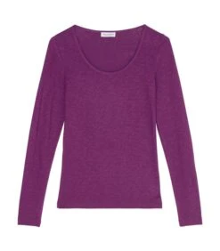 Marc O'Polo Longsleeve Met Ronde Hals -Dames Outfits Winkel f0db9cb3ea5f4c6dba027329dab63565