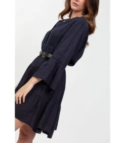 ELSA - Linnen Jurk -Dames Outfits Winkel f3529550a2a847aa9a76a30980b67eac