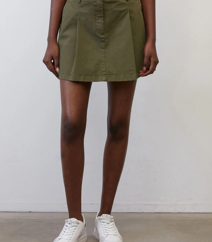 Minirok Met Bandplooien 1 Minirok Met Bandplooien