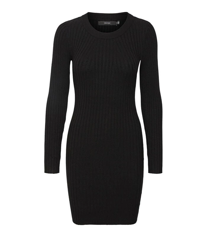 Vero Moda Damesjurk Met Lange Mouwen En O-hals Kiki 2 Vero Moda Damesjurk Met Lange Mouwen En O-hals Kiki - Afbeelding 2