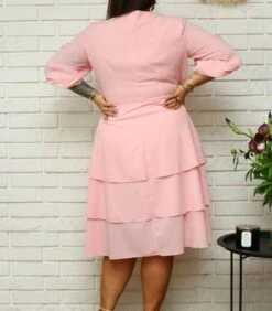 Vrouwelijke Trouwjurk Met Ruches Van Chiffon, Envelop NARCYZA -Dames Outfits Winkel f700e871b17c4763a03390ab68b93385