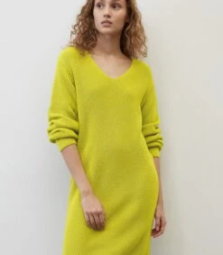 Marc O'Polo Gebreide Jurk Met V-hals