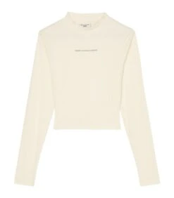 Cropped Longsleeve Met Turtleneck -Dames Outfits Winkel f8e62439a91d4938811170d2549fc471