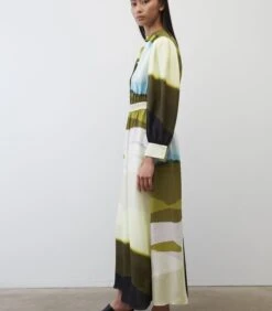 Marc O'Polo Maxi-jurk Met Print All-over -Dames Outfits Winkel f92f852901a740bfba0d75525aa4205c